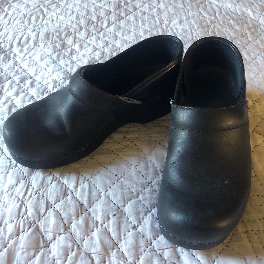Black Dansko Clogs/Mules size 38
